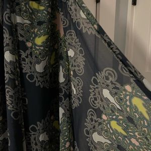 Anthropologie T Collection Dress Sz M Multicolor